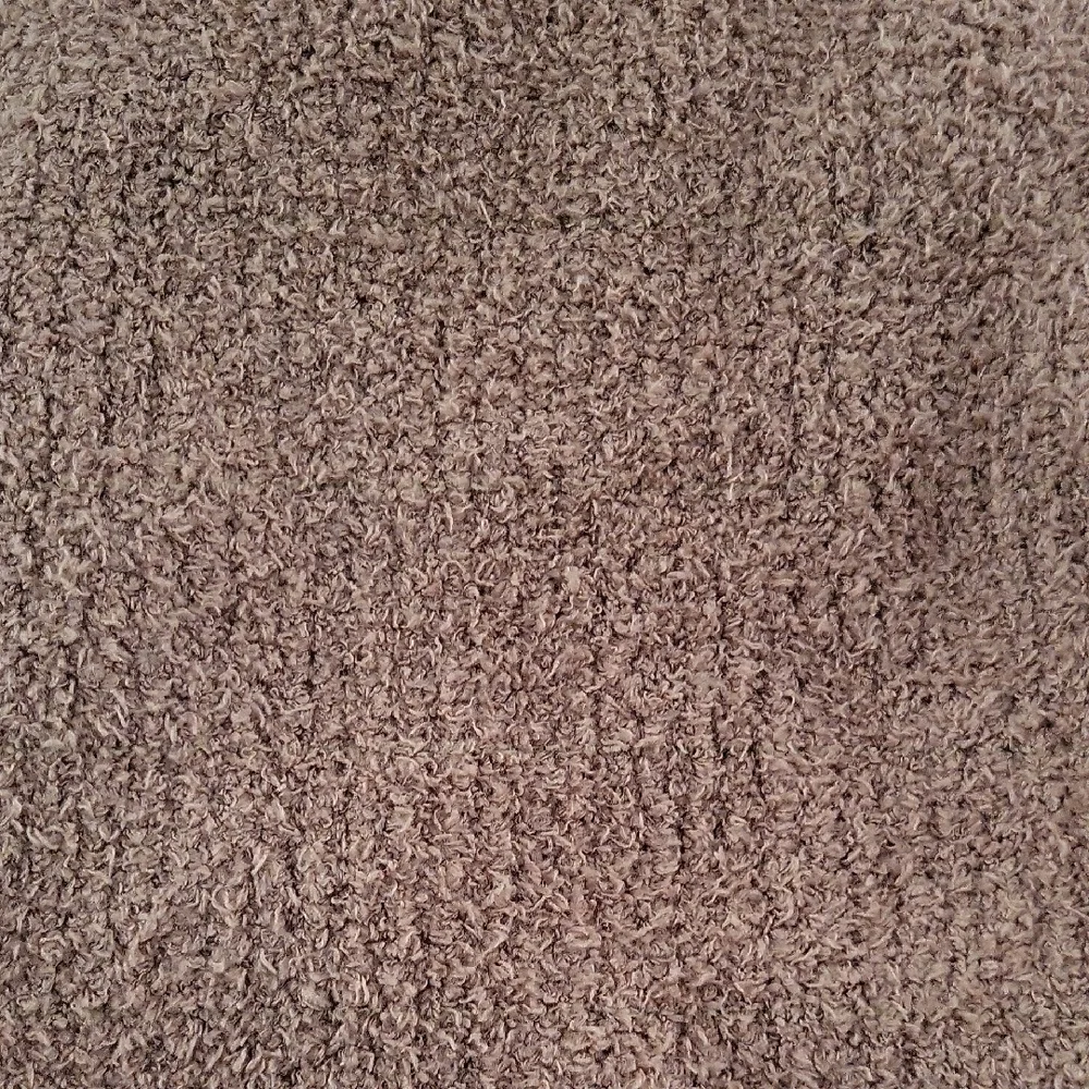 Cupshe Taupe Cowl Neck Sweater Textured Knit